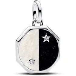 Pandora 793688C01 ME Charm Anhänger Silber Yin & Yang