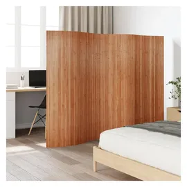 vidaXL Paravent Braun 165x250 cm Bambus