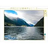 Calvendo Puzzle Am Fjord in Norwegen 1000 Teile Lege-Größe 64x48cm Foto-Puzzle für glückliche Stunden