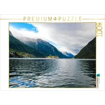 Calvendo Puzzle Am Fjord in Norwegen 1000 Teile Lege-Größe 64x48cm Foto-Puzzle für glückliche Stunden