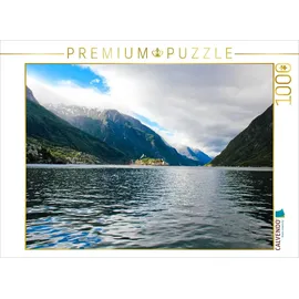 Calvendo Puzzle Am Fjord in Norwegen 1000 Teile Lege-Größe 64x48cm Foto-Puzzle für glückliche Stunden