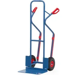 fetra Stahlrohr-Sackkarre B1331L - Luftbereifung Tragkraft 300 kg