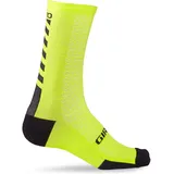 Giro HRC Merino Wool Socken 2 Paare Lime/Schwarz 40-42