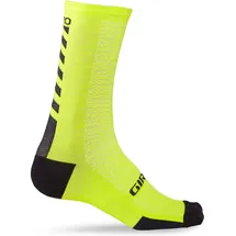 Giro HRC Merino Wool Socken 2 Paare Lime/Schwarz 40-42