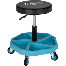 HAZET Montagehocker Stahl 430-550 mm blau/schwarz höhenverstellbar