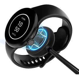Akyga AK-SW-54 USB Ladekabel Kompatibel mit Google Pixel Watch 2 1m schwarz Ladegerät