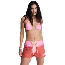 Roxy Boardshorts "The Cheeky Baby 2", Damen, Gr. XS, US-Größen, ginger spice, Obermaterial: 72% Microfaser, 18% Microfaser, 10% Walkfrottier., Hosen