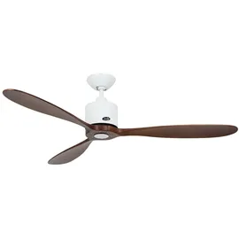 CasaFan Aeroplan Eco Deckenventilator weiß/nussbaum inkl. Fernbedienung