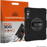 Eiger Peak 500m Cover (Galaxy Tab S9+, Galaxy Tab S9 FE+), Tablet Hülle, Schwarz