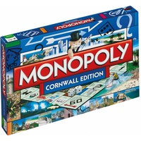 Monopoly Cornwall Edition Spaß Familie Brettspiel Eden Projekt, Tolgus Mühle Neu