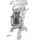 Yato Gastro Knetmaschine 20L Silber