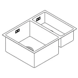 Grohe K700 Edelstahlspüle