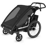 Thule Chariot Sport 2 Double Black, Schwarz