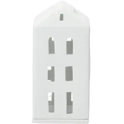 räder Zuhause Lichthaus Porzellan Walmdach weiß