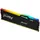 Kingston FURY Beast RGB Schwarz 64GB Kit (2x32GB) DDR5-6000 EXPO DIMM Arbeitsspeicher, CL36-38-38, 1.35V