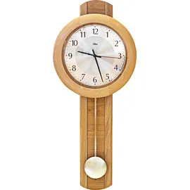 Selva SELVA Funk-Pendelwanduhr Buche Gauting - Braun