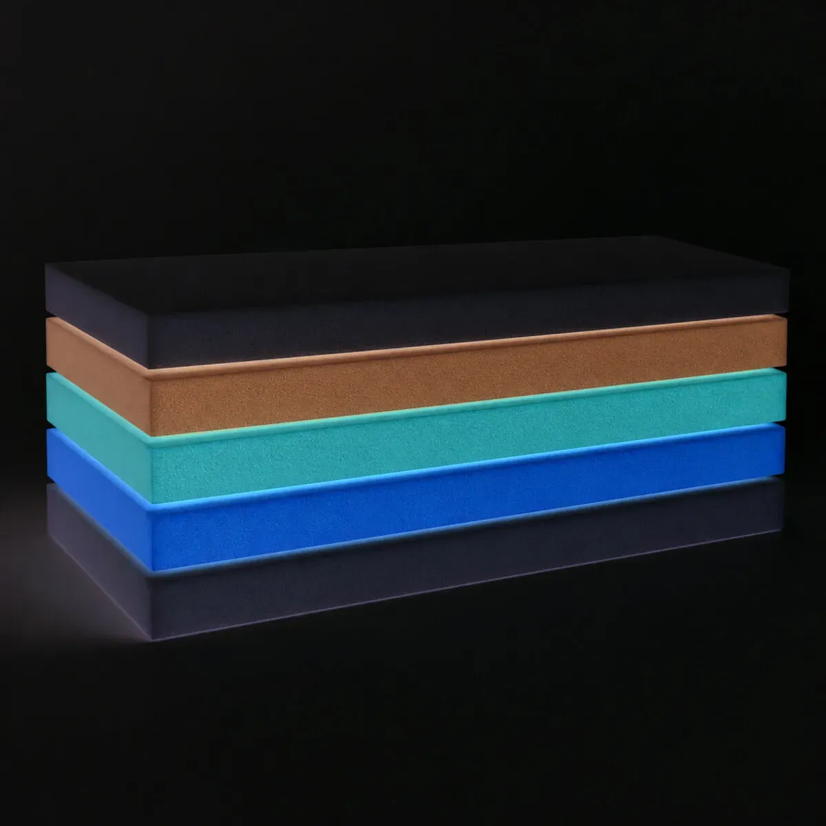 Schaumstoffplatte | 200x50x4 cm | ECO-Schaum