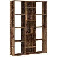 vidaXL Bücherregal 100 x 24 x 140 cm Braun