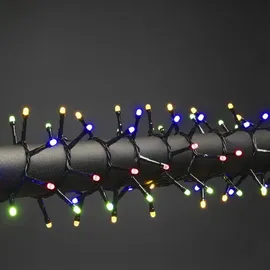 Konstsmide LED-Lichterkette Micro Compactlights 5 m Schwarz