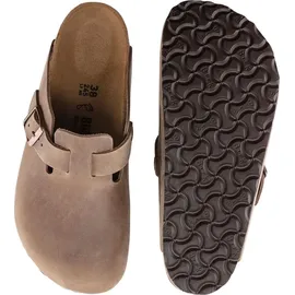 Birkenstock Boston Nubukleder geölt tabacco brown 38