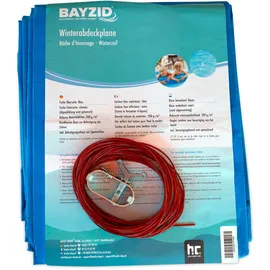 Höfer Chemie Poolabdeckplane oval 7,00 x 4,20 m 200 g/m2