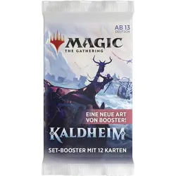 WIZARDS OF THE COASTS 77760 MTG MAGIC THE GATHERING Kaldheim Set Booster DE