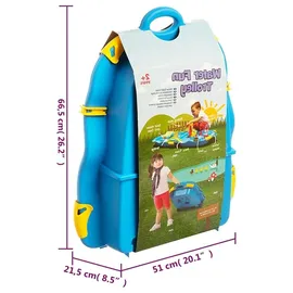 vidaXL Wasserspiel-Koffer 51x21,5x66,5 cm Polypropylen