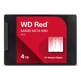 Western Digital WD Red SA500 NAS SATA SSD 4TB, 2.5" / SATA 6Gb/s (WDS400T2R0A)