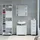 Vicco Ilias Badschrank 30 x 95 cm Weiß