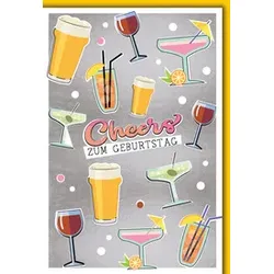 Geburtstagskarte  Cheers 512611   Bild