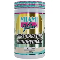 Miami vibes® Miami Vibes PURE CREATINE MONOHYDRATE 500g Pulver