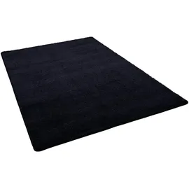 Snapstyle Hochflor Shaggy Teppich Palace Schwarz 200x300cm