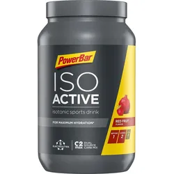 Powerbar Isoactive Red Fruit 1320g - Isotonisches Sportgetränk - 5 Elektrolyte EINHEITSGRÖSSE