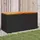 furnicato Gartentruhe 110 x 50 x 54 cm Schwarz