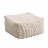 Home Deluxe Sitzsack Hocker Cozy - Beige