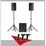 Vonyx VX1015BT 2.1 Aktiv-Lautsprecher-Set 15