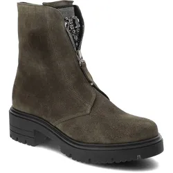 Grüne Stiefeletten Armodo Gefütterte Lederschuhe, 40