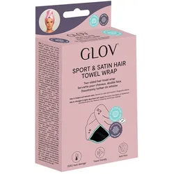 GLOV Sport and Satin Hair Towel Wrap - Black