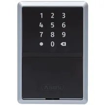 ABUS smarte Schlüsselbox KEYGARAGE One – per App mit Smartphone oder per Zahlencode bedienbar – Schlüsselkasten für 20 Schlüssel – auch ideal für Ferienwohnungen – Modell 787 zur Wandmontage, Schwarz