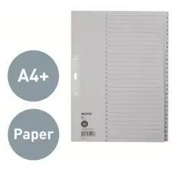 LEITZ Register A4 1-31 grau 12310085 Papier 31tlg.