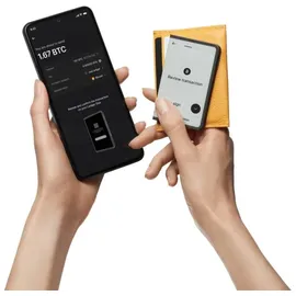 Ledger Stax Crypto Hardware-Geldbörse graphite + Recovery Key
