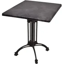 deluke Bistrotisch JELENA 70 x 70 cm Schwarz