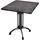 deluke Bistrotisch JELENA 70 x 70 cm Schwarz
