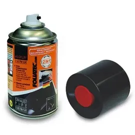 FoliaTec Auspuff 2K Lackspray schwarz glänzend 250 ml)