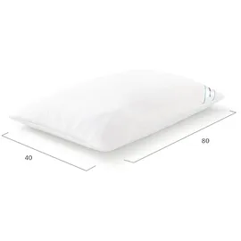 Tempur Comfort PureClean Kissen 40 x 80 cm Weiß