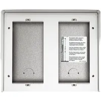 Legrand 350642 4-moduliger Aufputzkasten, 2-reihig