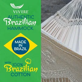 Vivere Original brasilianische, tropische Hängematte - Doppel - Antique
