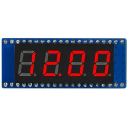 4-stelliges 8-Segment-Anzeigemodul für Raspberry Pi Pico, SPI-kompatibel