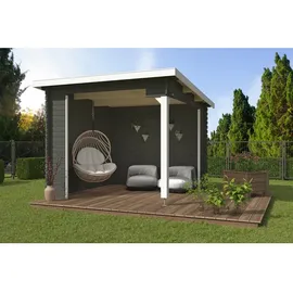 Lasita Maja Buffalo 2,75 x 2,75 m Grün