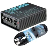 Boss DI-1 aktive DI-Box mit XLR Kabel